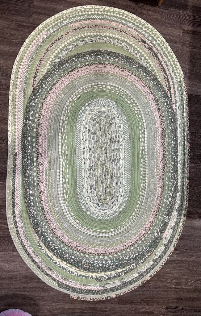 Oval Jelly Roll Rugs  Made To Order (Entry)